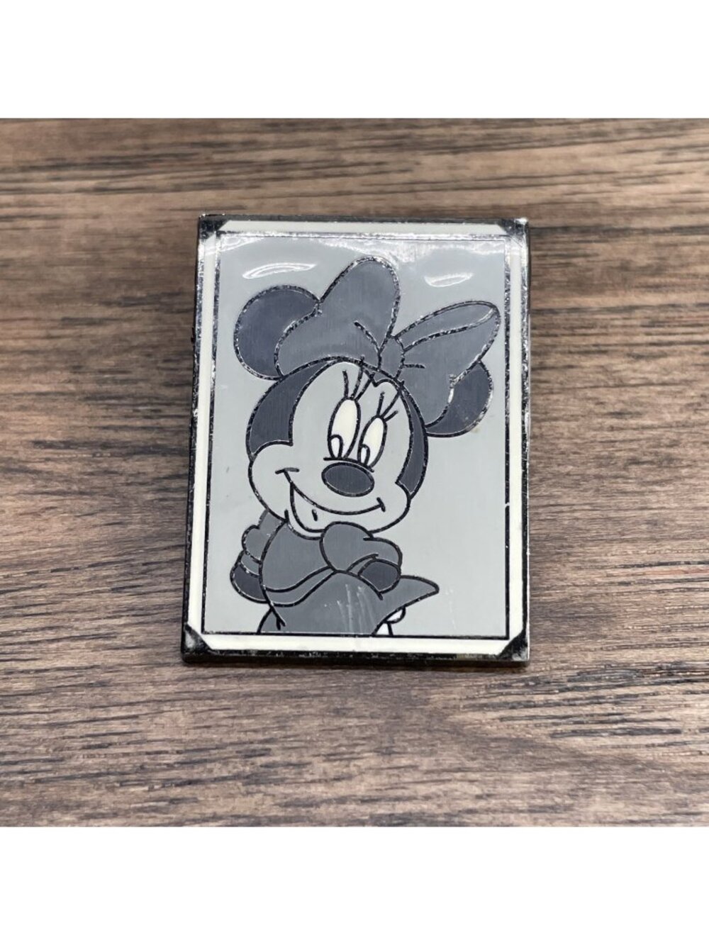 Disney Minnie Black and White Portrait Mystery Trading Pin KG JD